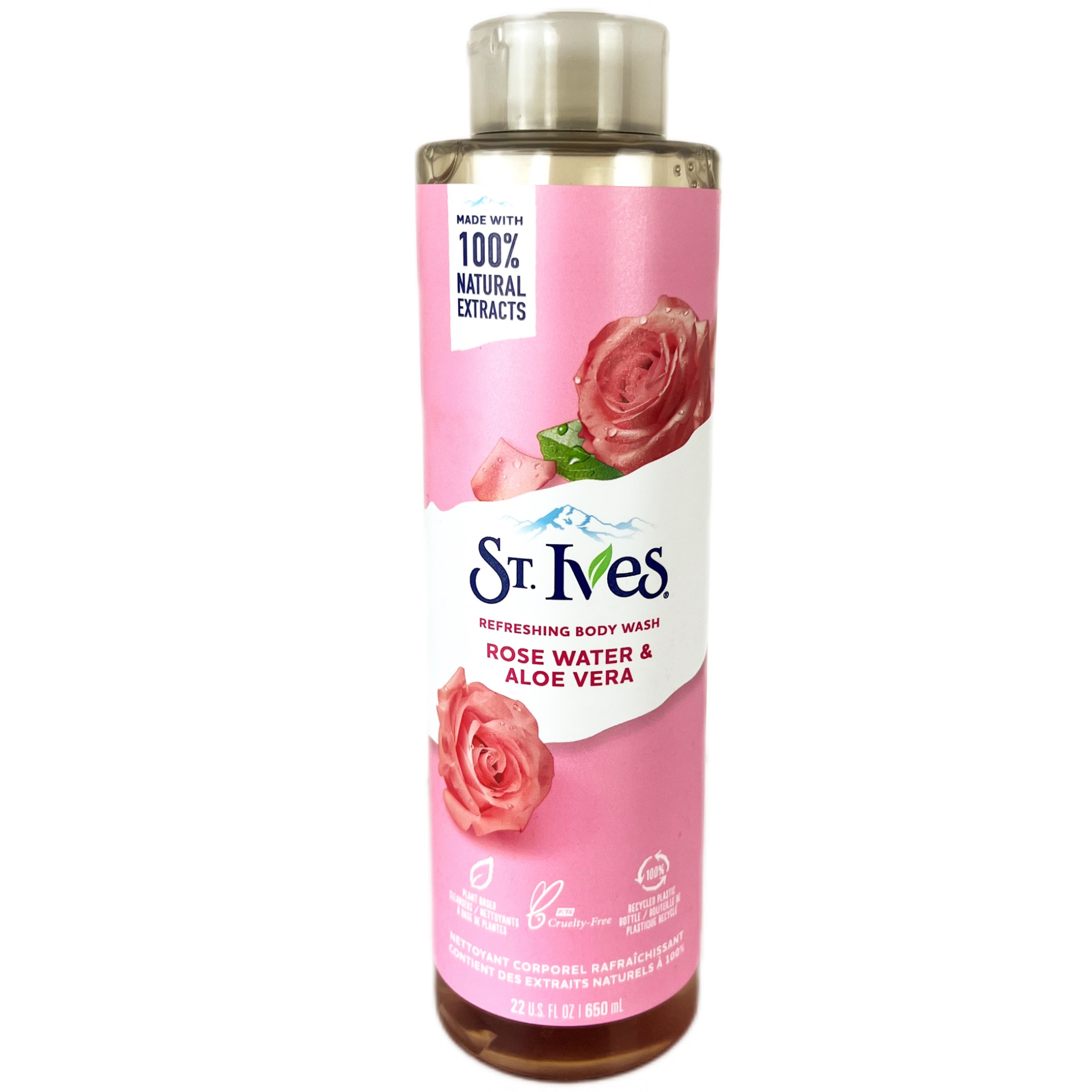 تصویر  شامپو بدن سینت ایوز St.Ives مدل Rose Water حجم ۶۵۰ میل