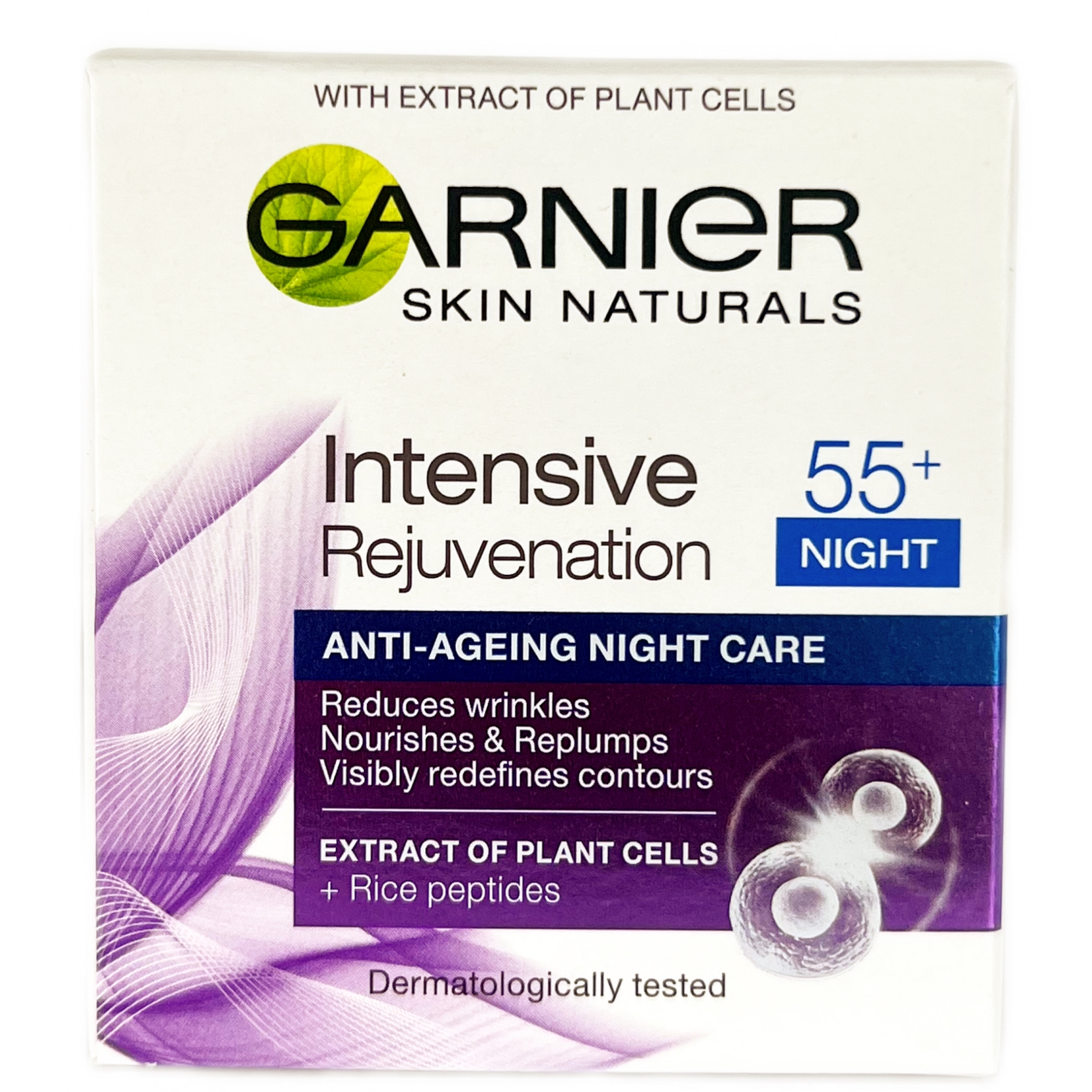 تصویر  کرم ضد چروک شب( مخصوص سنین 55 سال به بالا ) گارنیر مدل Intensive Restore