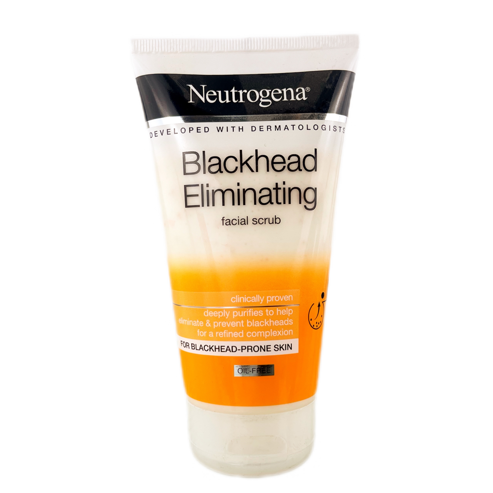 تصویر  اسکراب ضد جوش سر سیاه نوتروژینا مدل Blackhead Eliminating حجم 150 میل نوتروژینا