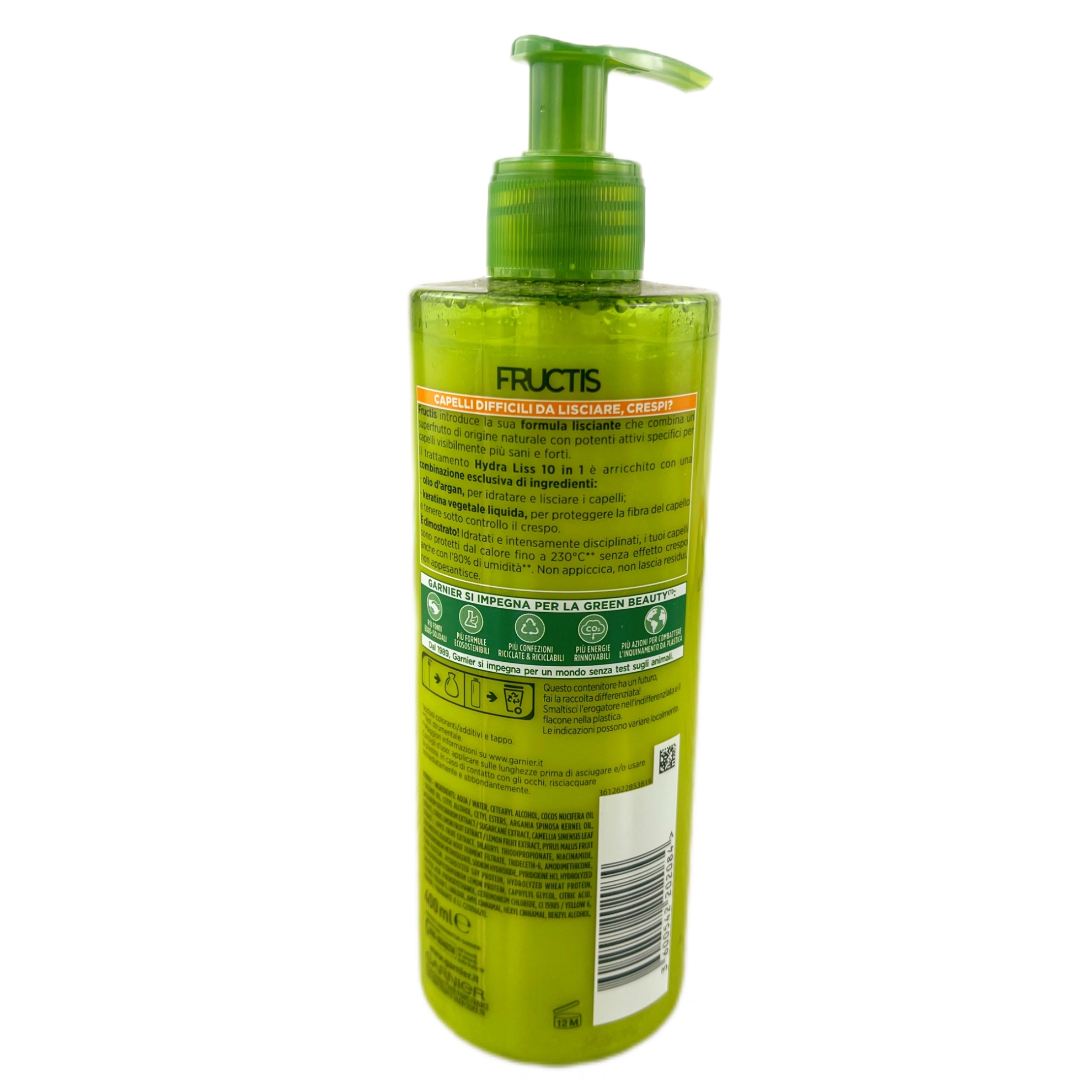تصویر  کرم مو آبرسان و صاف کننده 10 کاره گارنیر مدل Garnier Hydra Liss حجم 400 میل