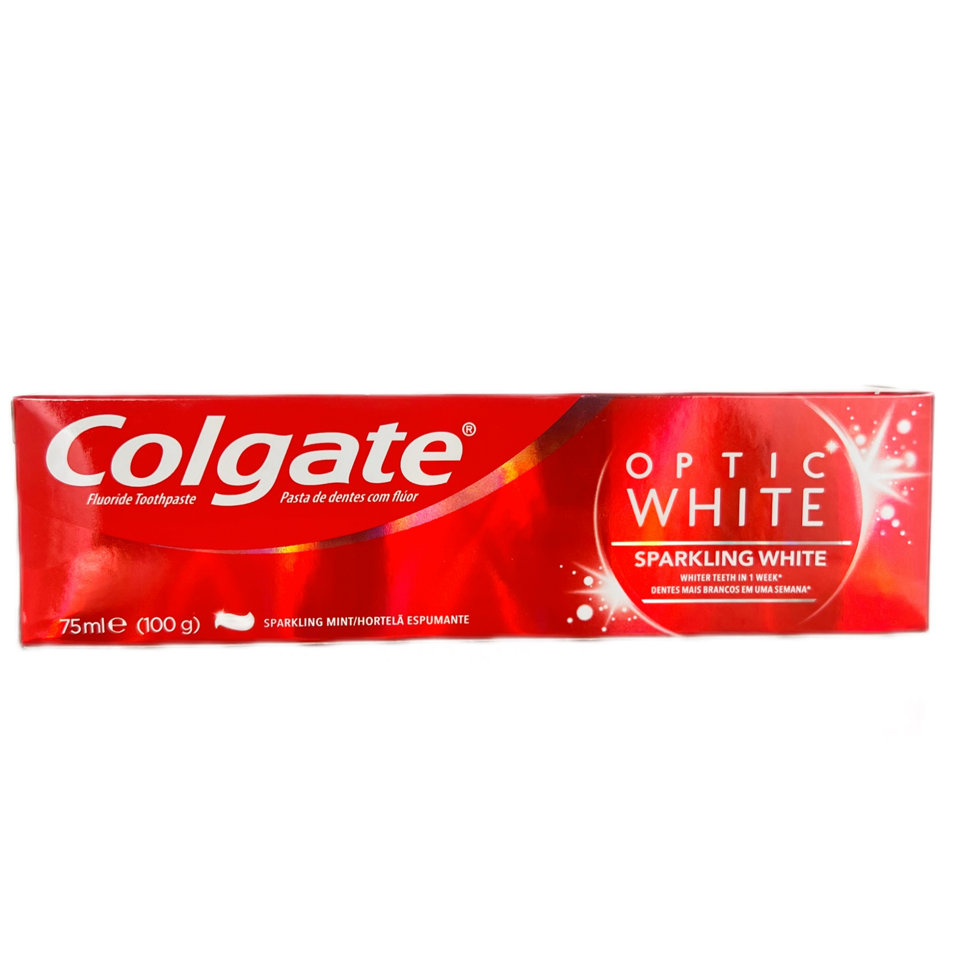 تصویر  خمیر دندان سفید کننده کلگیت Colgate مدلSPARKLING WHITE