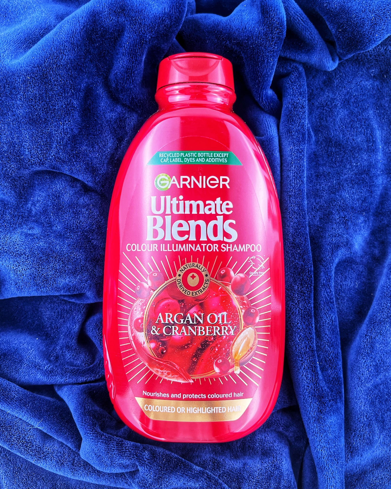 تصویر  شامپو  مو گارنیر مدل Argan and Cranberry حجم 400 میلی لیتر