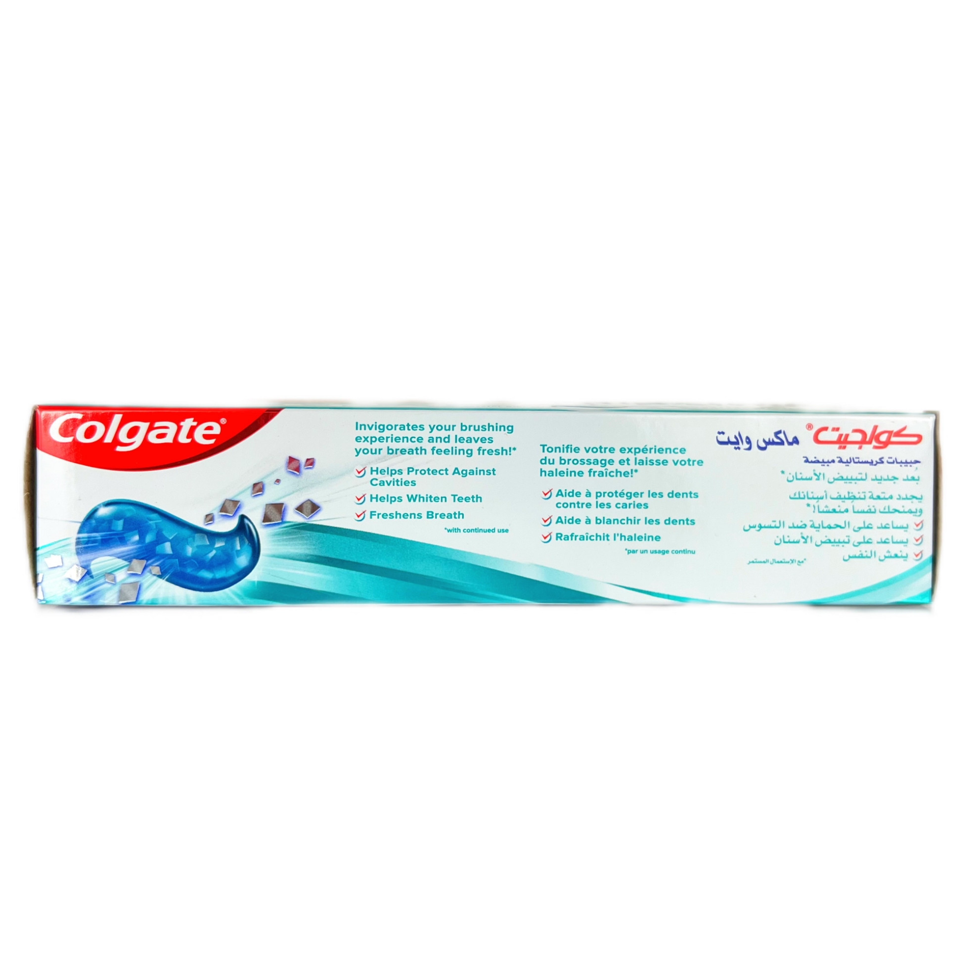 تصویر  خمیر دندان کلگیت مدل Max White حجم 100 میلی لیتر