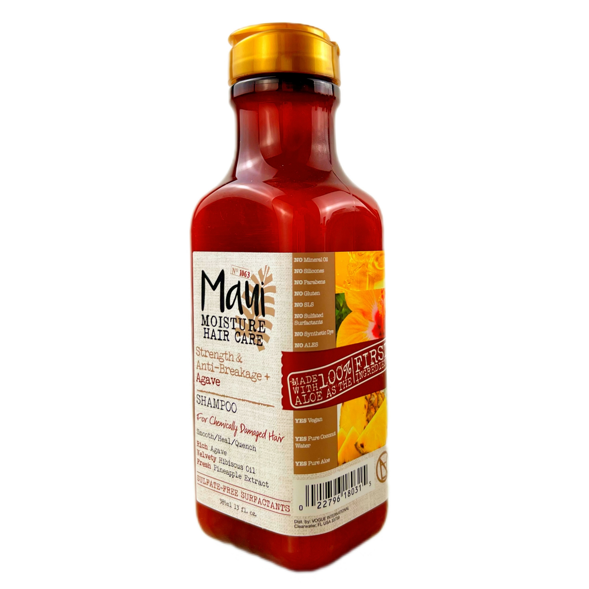 تصویر  شامپو تقویت کننده مو ماوی مدل Agave حجم 385 میلی لیتر
