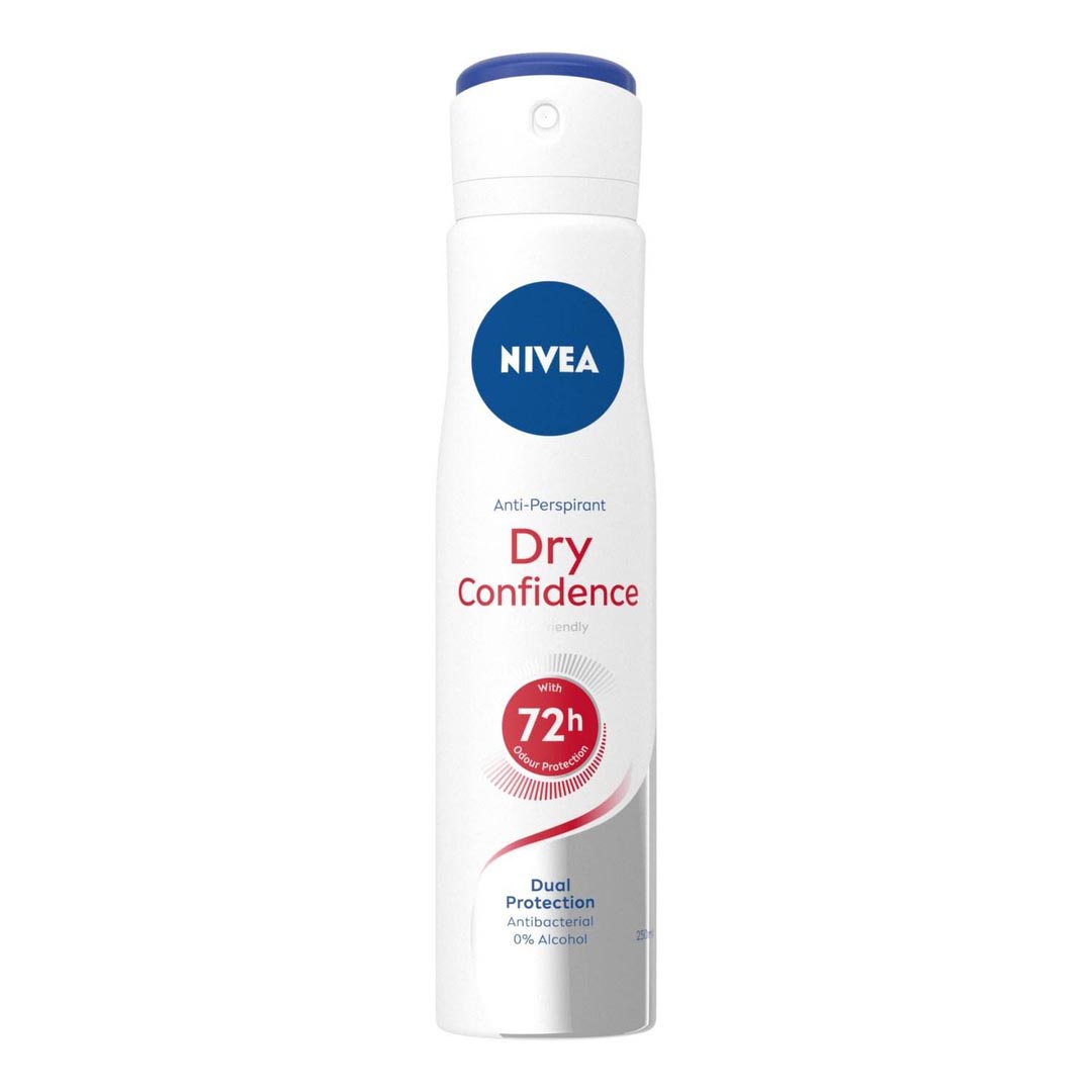 تصویر  اسپری بدن زنانه نیوا مدل Dry comfort