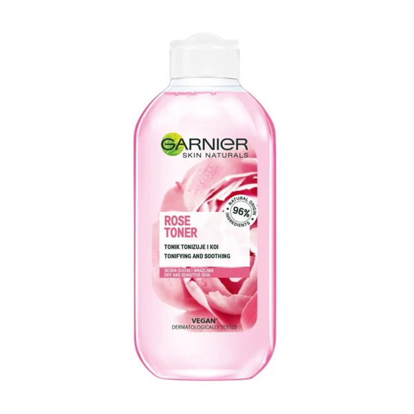 تصویر  تونر پاک کننده صورت گارنیه مدل Rose Toner حجم 200 میلی لیتر