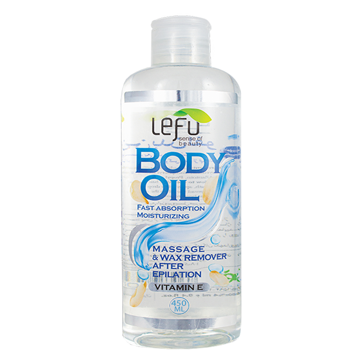 تصویر  روغن بدن لفو مدل FAST ABSORPTION MOISTURIZING حجم 450 میلی لیتر/LEFU