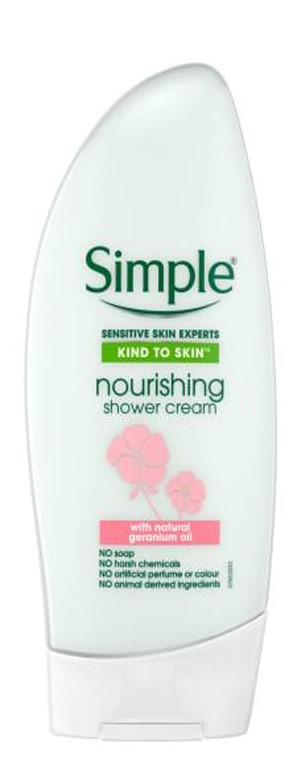 تصویر  شامپو بدن سیمپل simple مدل Nourishing Simple حجم 250 میل