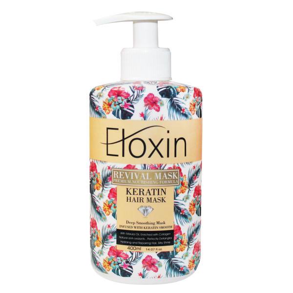 تصویر  ماسک مو الوکسین مدل کراتین حجم 400 میل Eloxin Keratin