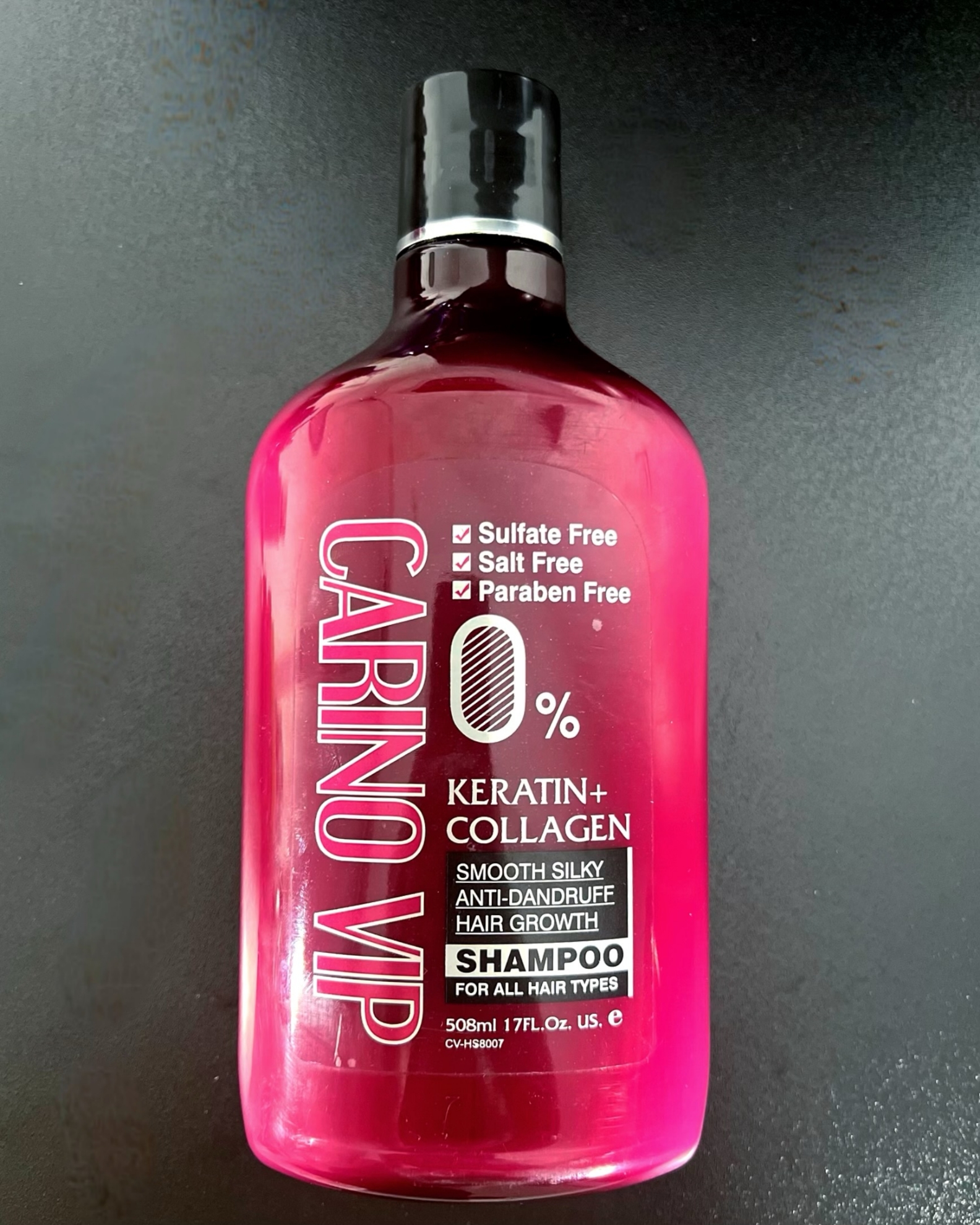 تصویر  شامپو کارینو وی آی پی Carino VIP کراتین بدون سولفات حجم 508 میل